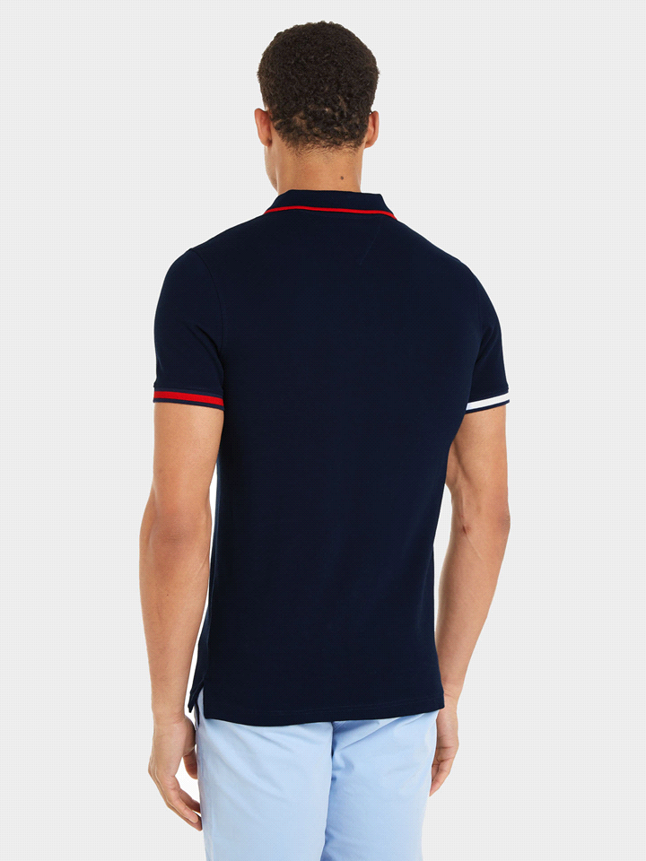 TOMMY JEANS POLO MANICA CORTA FLAG