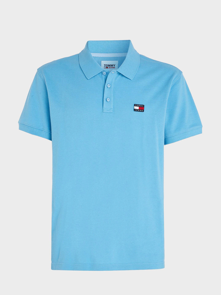 TOMMY JEANS POLO M/C BADGE