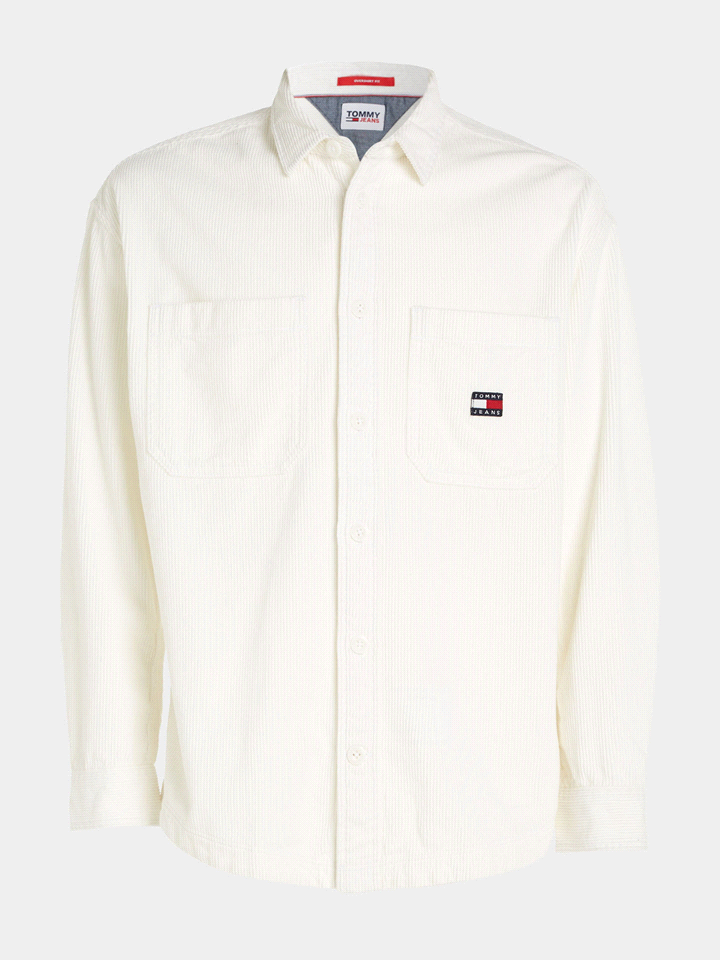 TOMMY JEANS CAMICIA VELLUTO