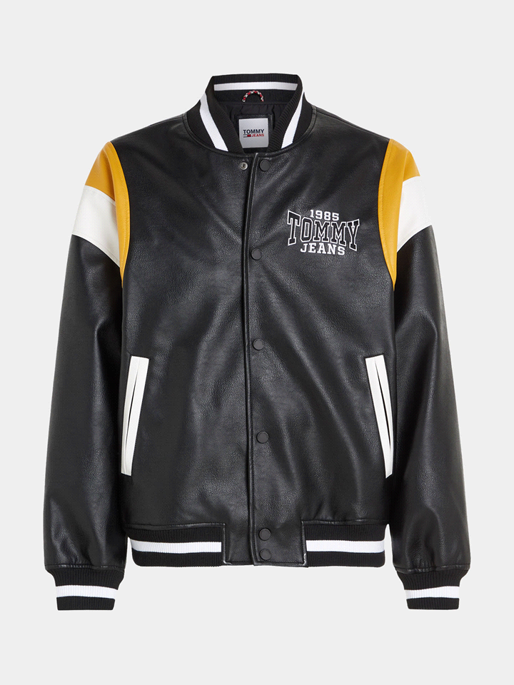 TOMMY JEANS GIACCA COLLEGE FAUX LETTERMAN