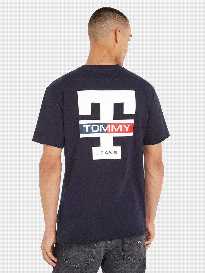 TOMMY JEANS T-SHIRT LOGO T