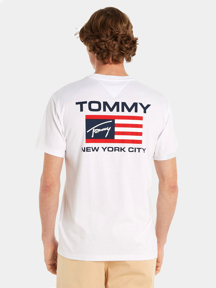 TOMMY JEANS T-SHIRT CLASSIC FLAG