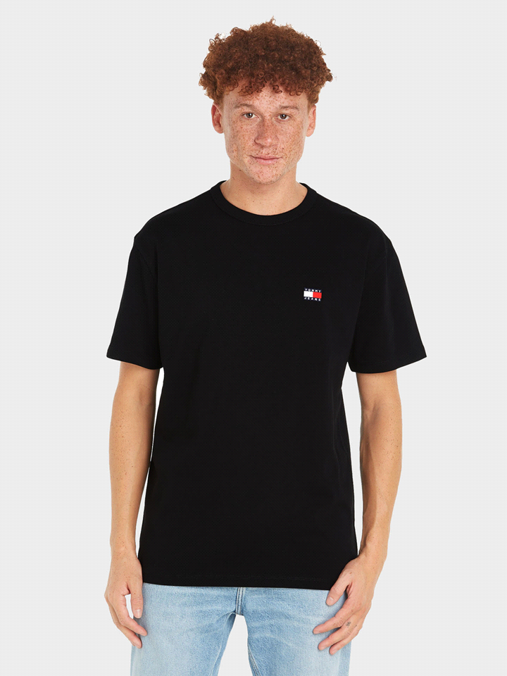 TOMMY JEANS T-SHIRT MANICA CORTA BADGE