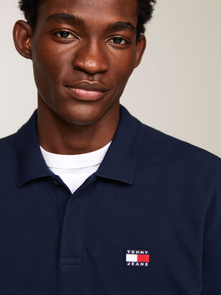 TOMMY JEANS POLO MANICA CORTA BADGE