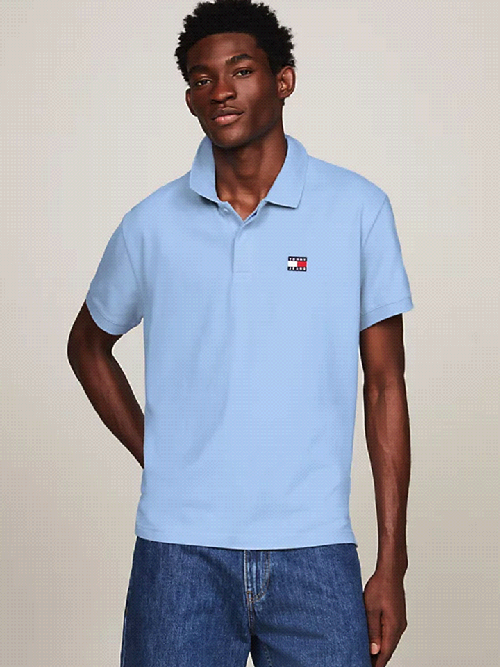 TOMMY JEANS POLO MANICA CORTA BADGE