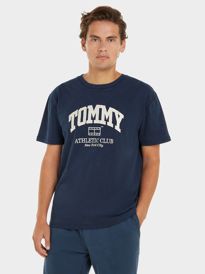 TOMMY JEANS T-SHIRT MANICA CORTA ATHLETIC