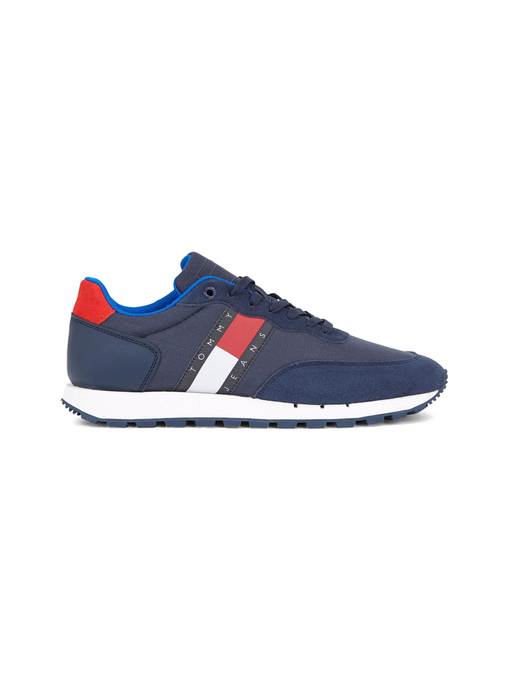 TOMMY HILFIGER TOMMY JEANS LEATHER RUNNER