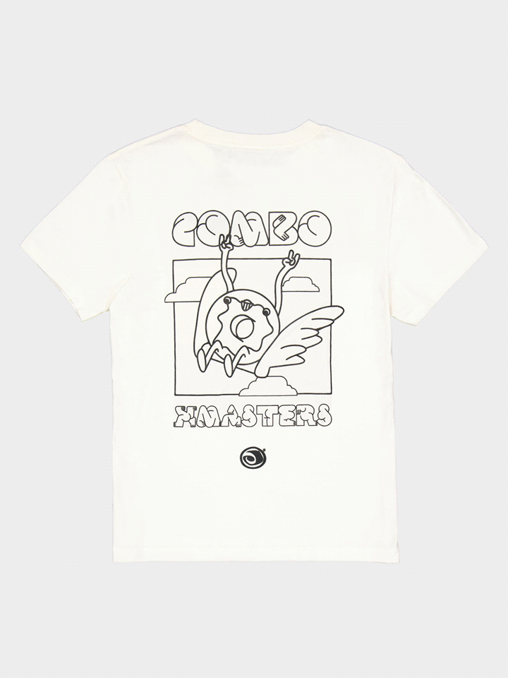 COMBO XMASTERS COLLAB - Tshirt maniche corte logo ciambella