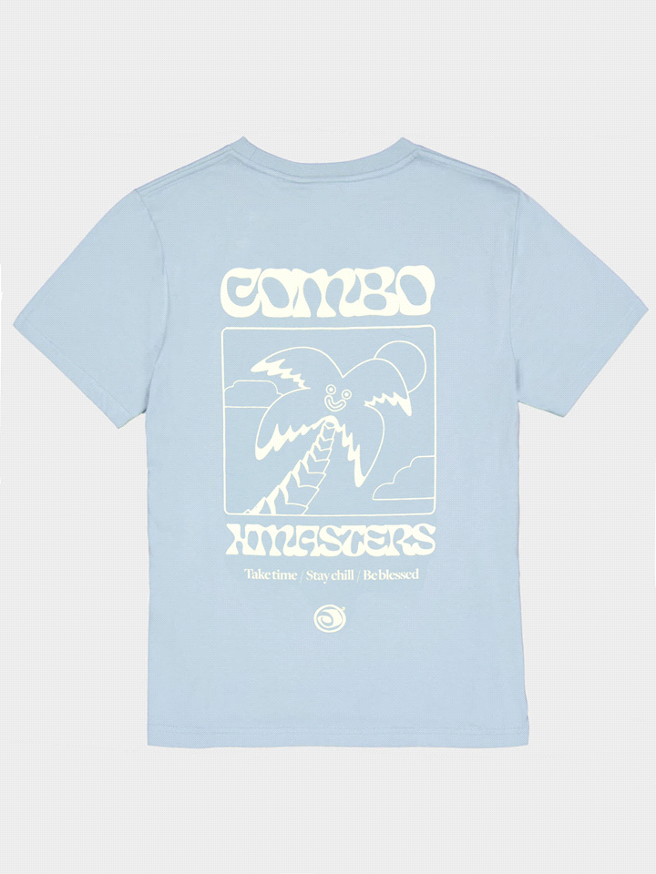 COMBO XMASTERS COLLAB - Tshirt maniche corte logo palma