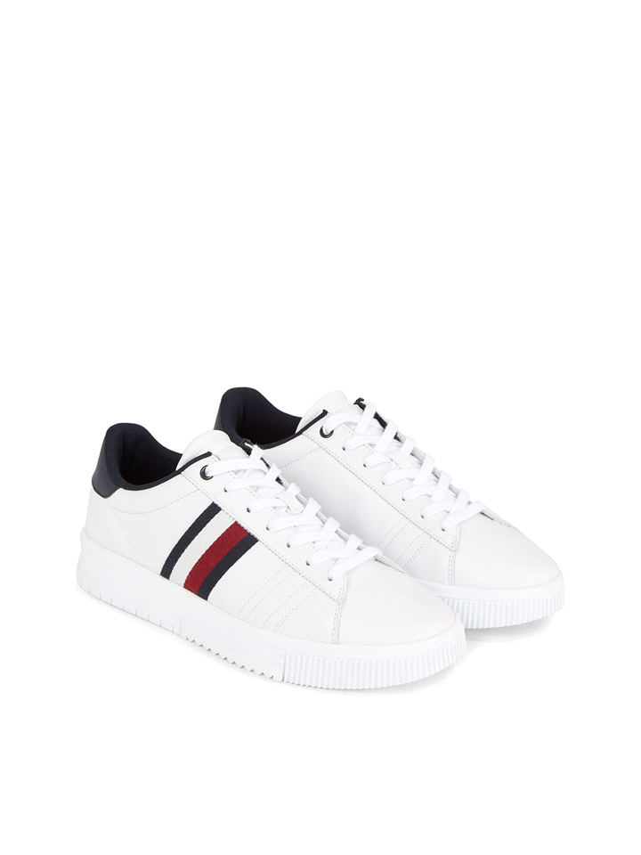 TOMMY HILFIGER SUPERCUP LEATHER