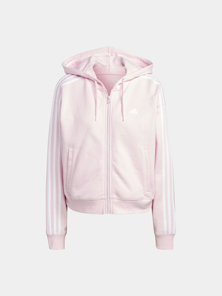 ADIDAS Hoodie Essentials 3-Stripes French Terry Bomber Full-Zip