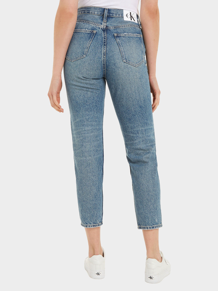 CALVIN KLEIN JEANS JEANS MOM ROTTURE