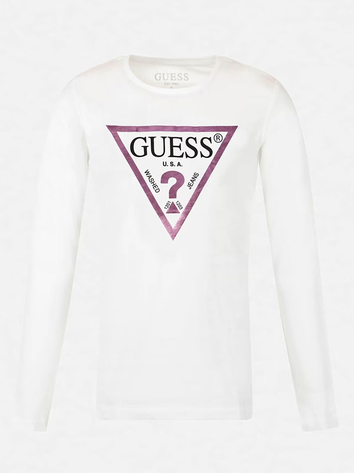 GUESS T-SHIRT ICON TRIANGLE
