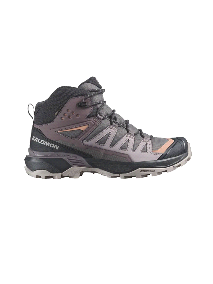 Le scarpe da trekking SALOMON X ULTRA 360 MID GTX  offrono prestazioni eccellenti su vari terreni e in condizioni meteorologiche avverse. Sono un must-have per gli amanti delle avventure all