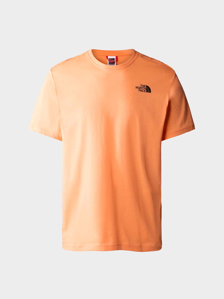 THE NORTH FACE T-SHIRT RED BOX