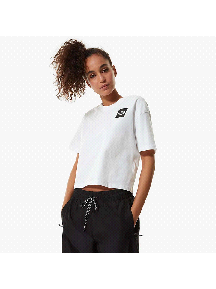 CROPPED FINE TEE 