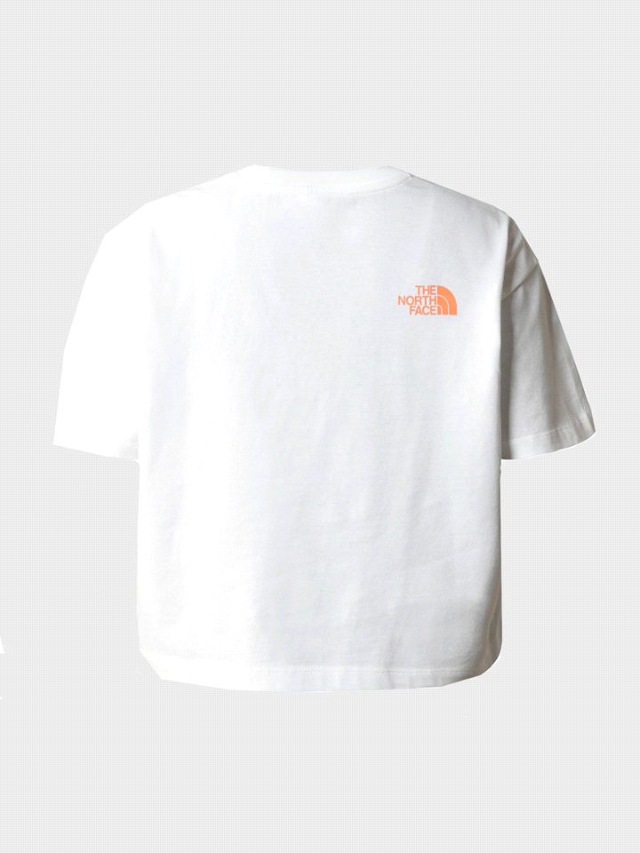 THE NORTH FACE T-SHIRT GRAPHIC CROP