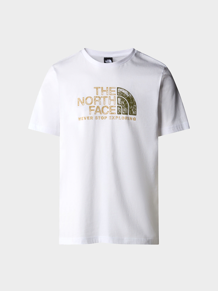 THE NORTH FACE T-SHIRT RUST