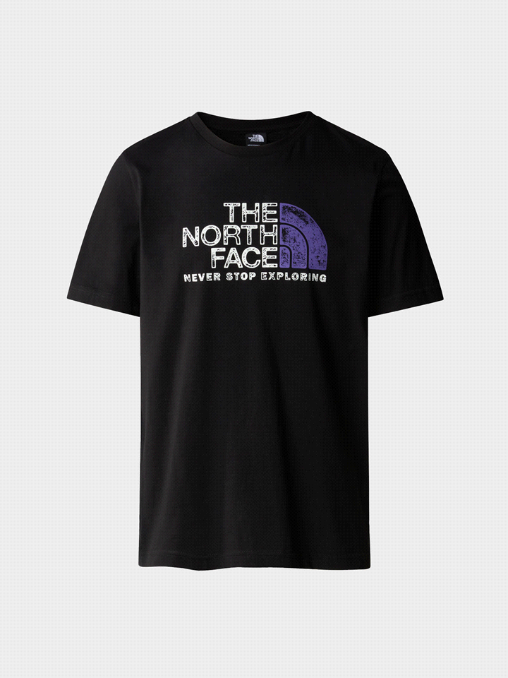 THE NORTH FACE T-SHIRT RUST