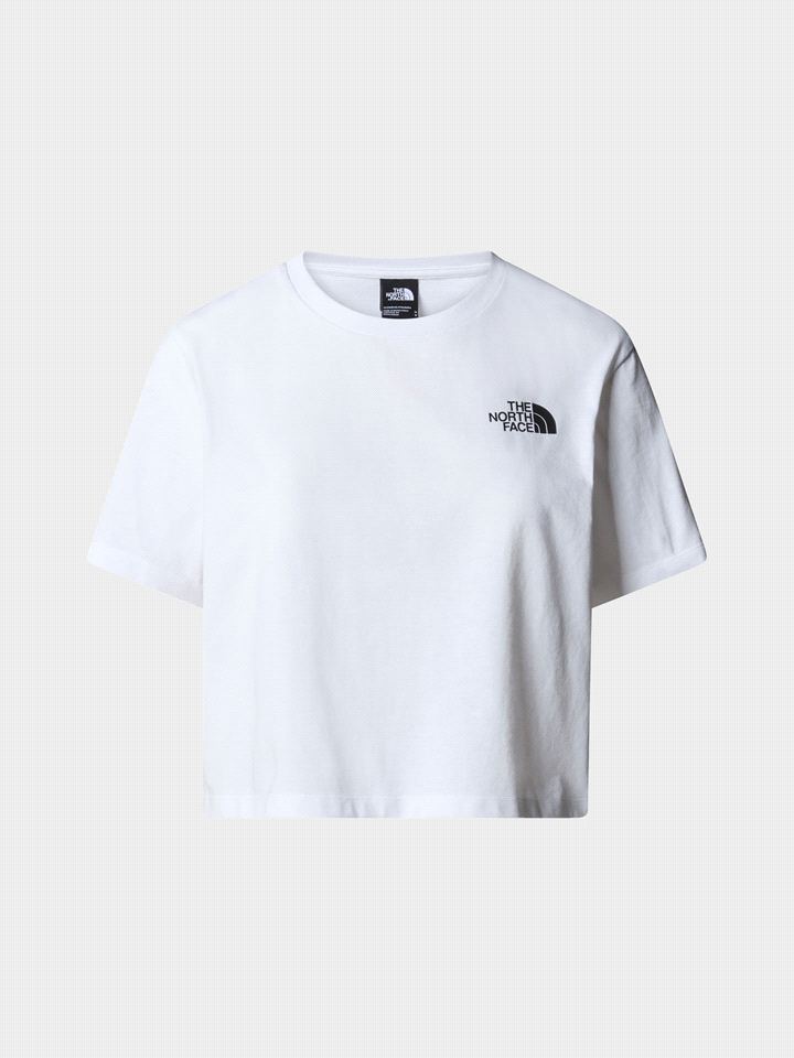 THE NORTH FACE T-SHIRT SIMPLE DOME T-SHIRTERIA DONNA Bianco  ... 