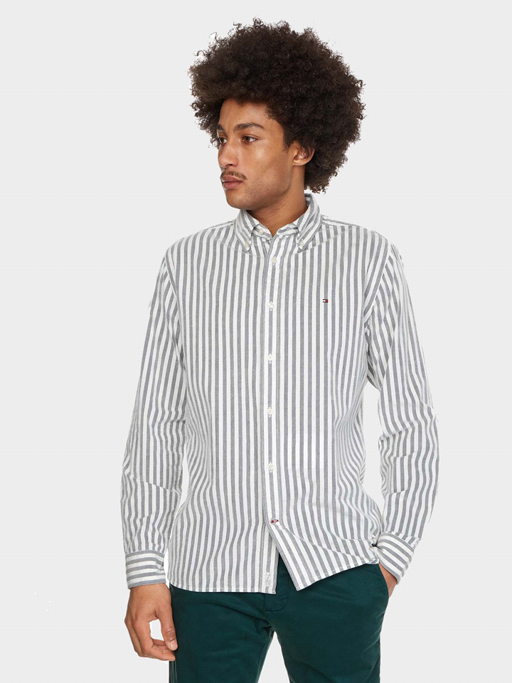 TOMMY HILFIGER TOMMY SPORTSWEAR CAMICIA VELLUTO CHECK