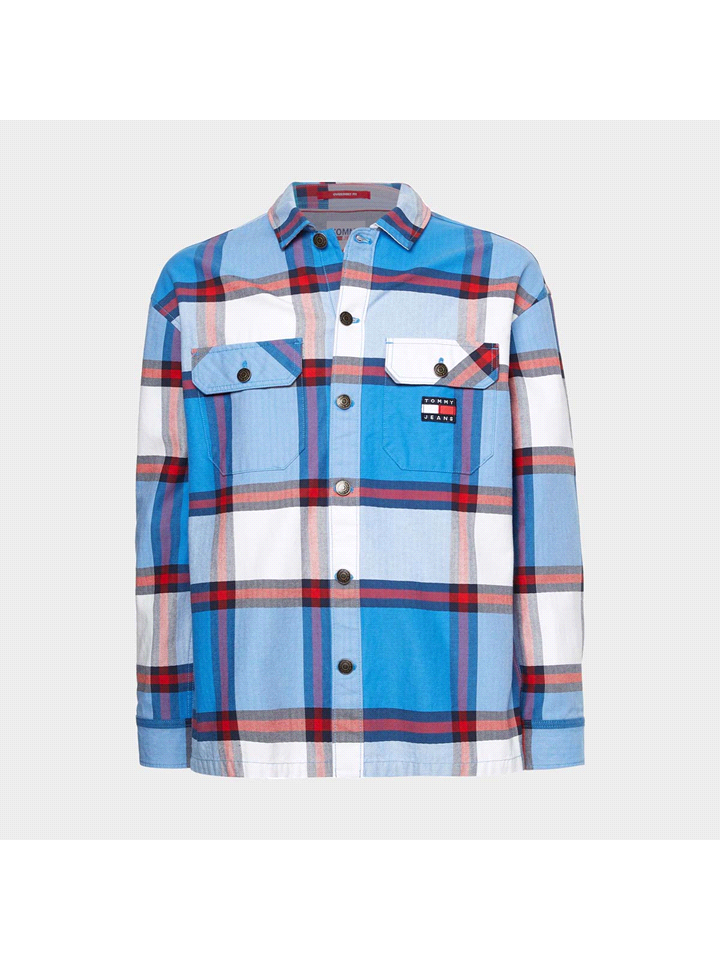 TOMMY JEANS TOMMY HILFIGER OVERSHIRT CHECK