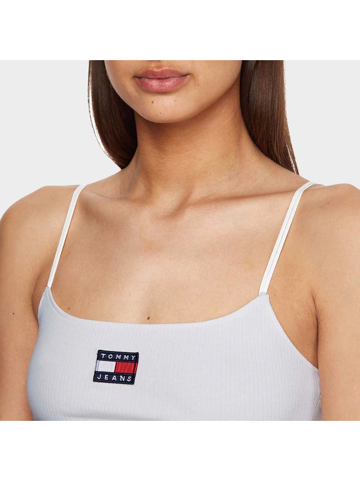 TOMMY JEANS TOMMY HILFIGER TOP RIB BADGE
